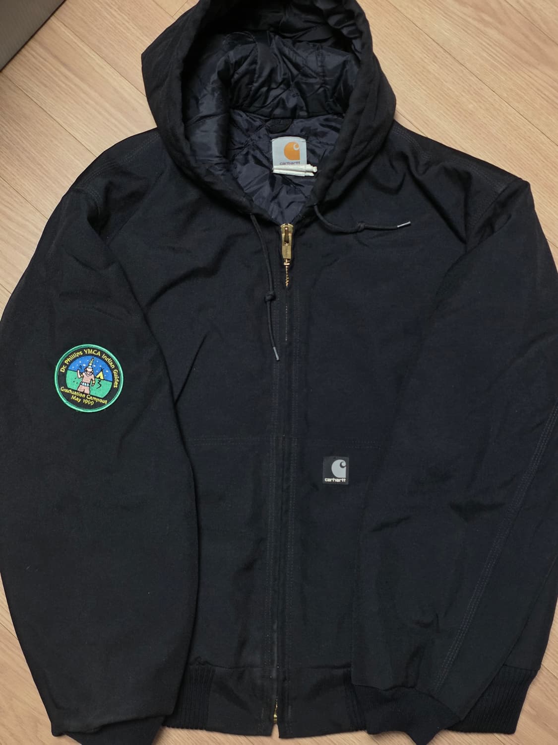 105) 90년 멕시코 생산 칼하트 J133 BLK (희귀) 상품이미지1