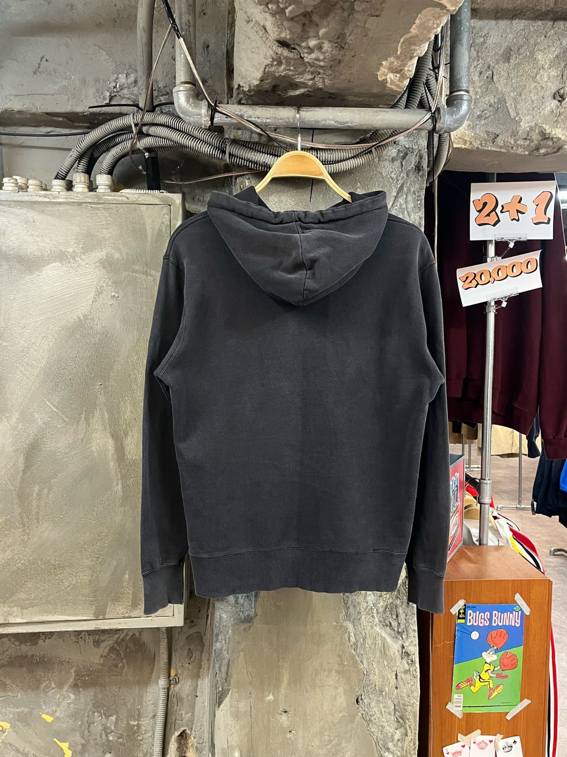 챔피온 후드티 차콜 XL #csz3500 상품이미지2