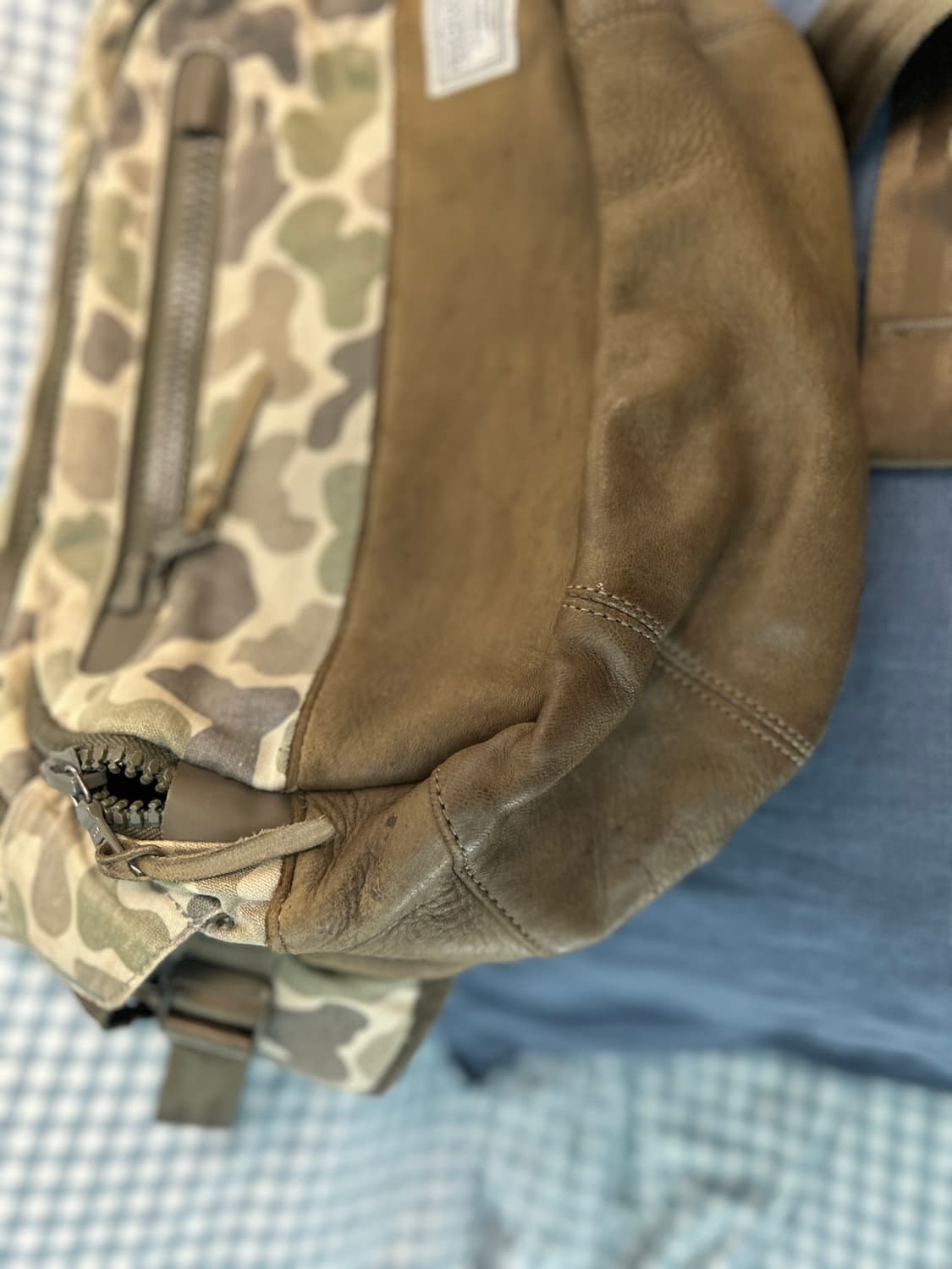 VISVIM X 굿이너프 카모 럼버 웨이스트백 상품이미지2