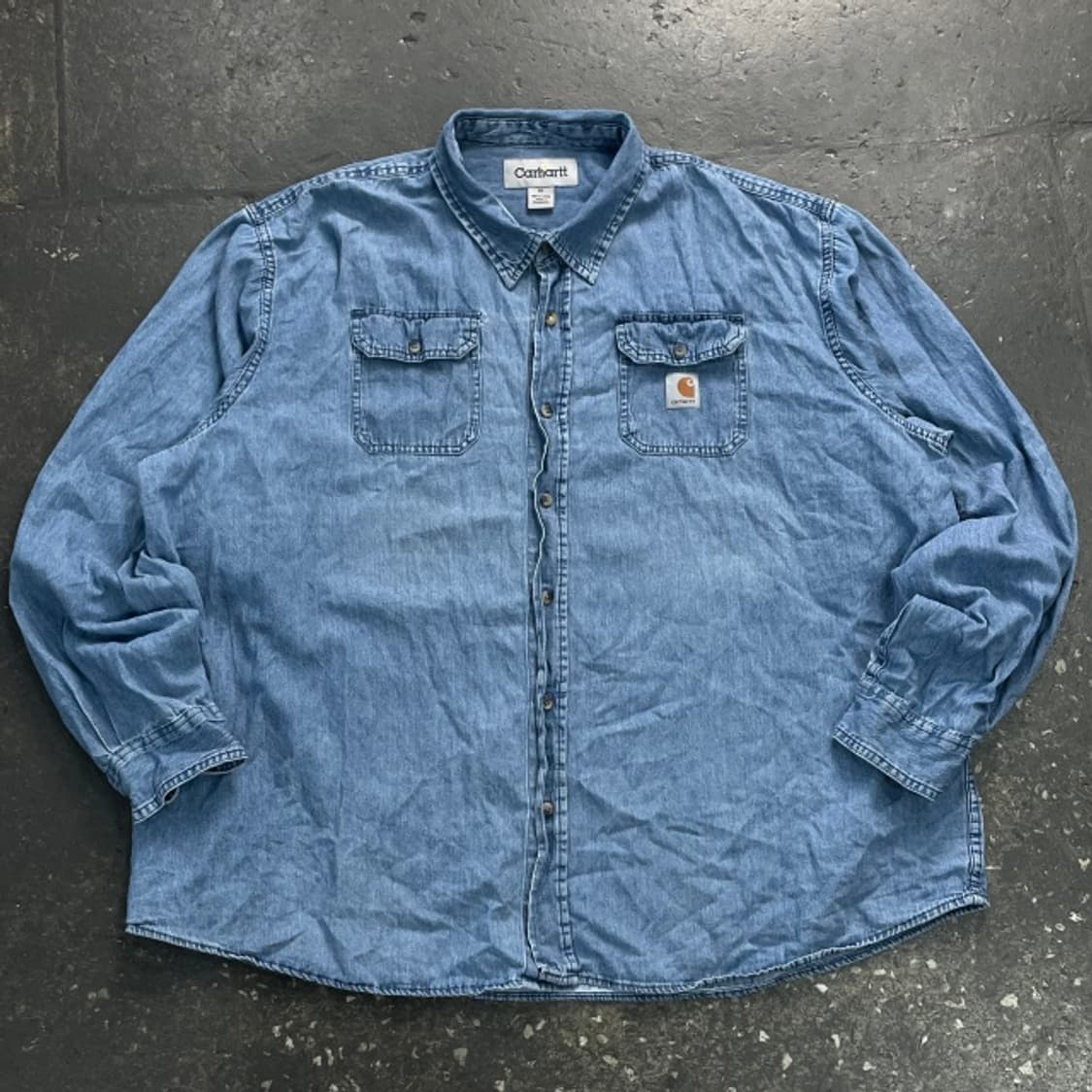 105 칼하트 데님 셔츠 상품이미지1