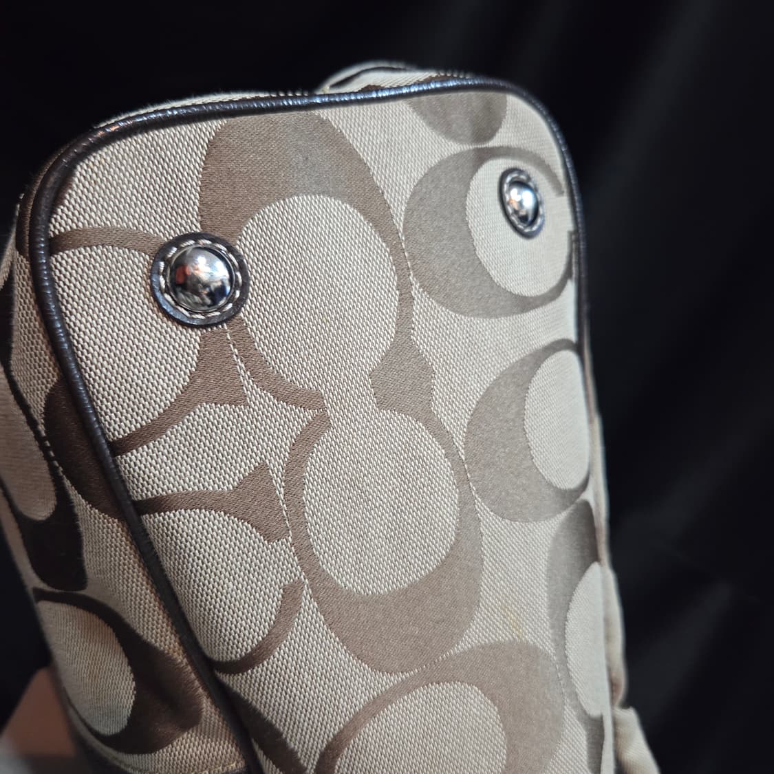 코치 시그니쳐 숄더백 토트백 상품이미지6