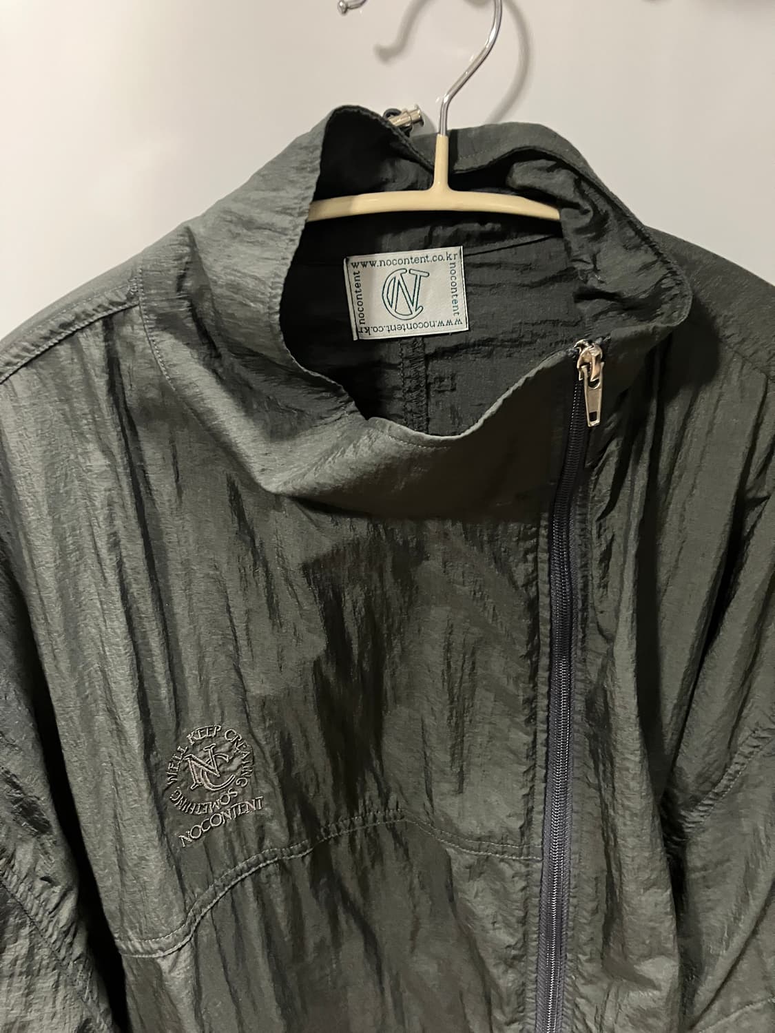 노컨텐츠 윈드 브레이커 다크그레이 상품이미지2
