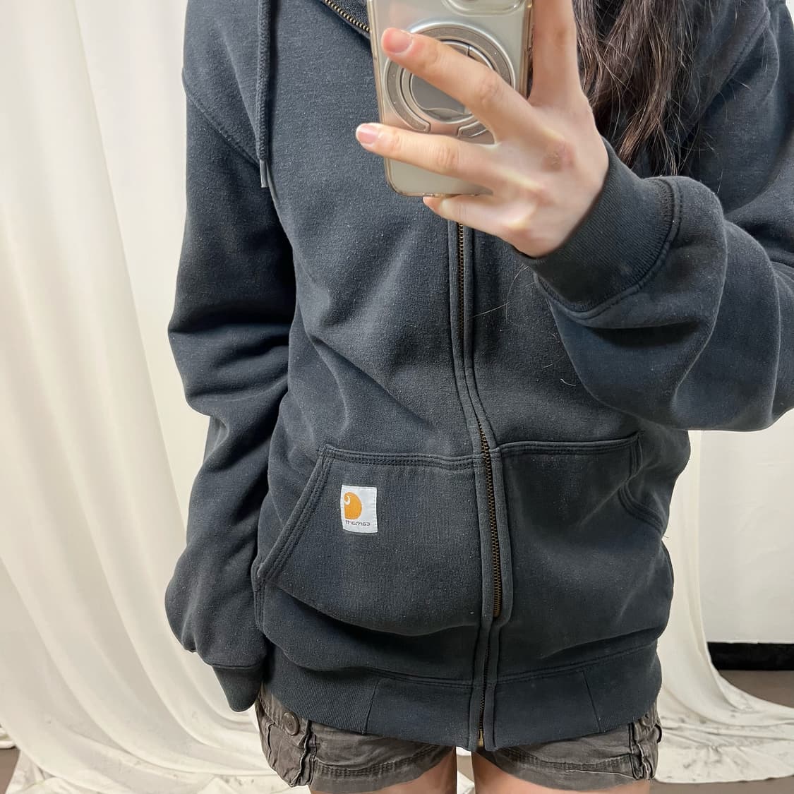 Carhartt Hood Zip-Up 상품이미지3