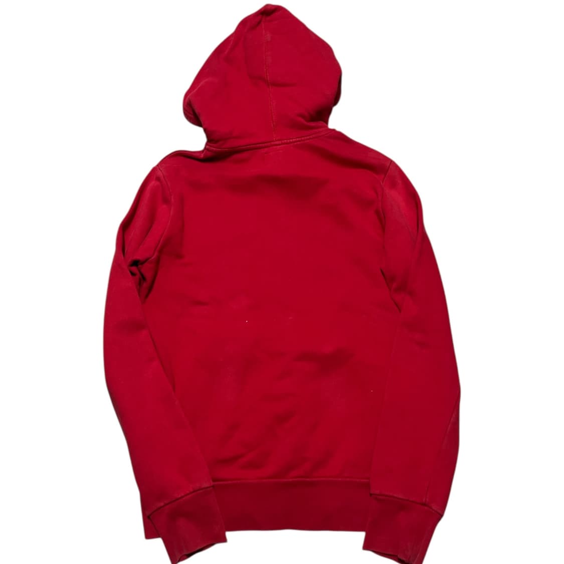 디젤 빈티지 레터링 레드 후드 집업 상품이미지2