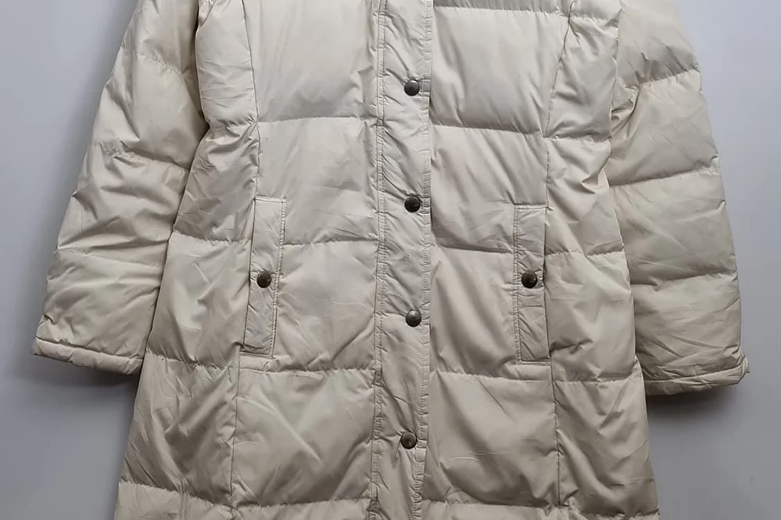 갭 여성 크림 후드 롱패딩  상품이미지4