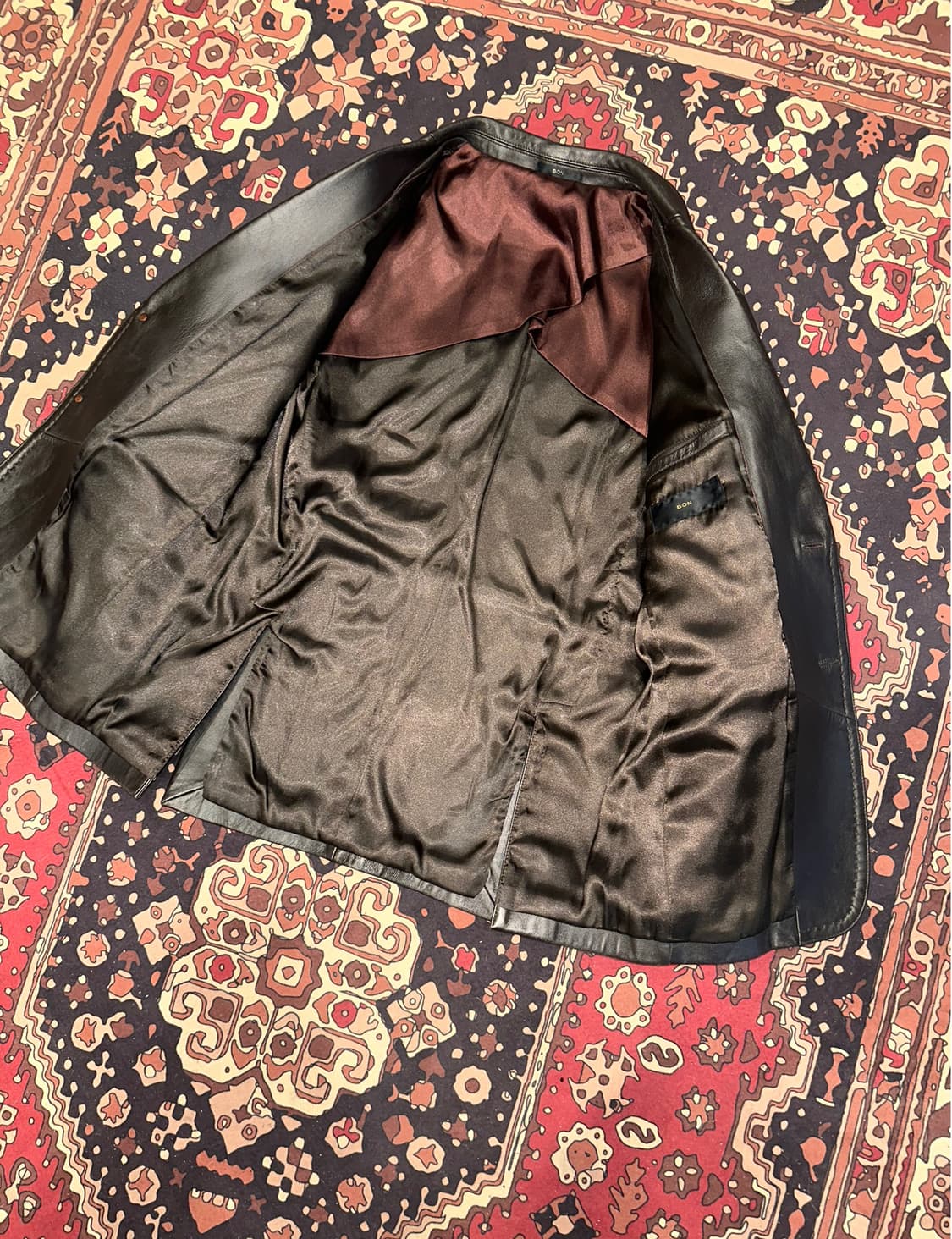 ( M-L ) Bon 가죽마이 가죽블레이져 가죽블레이저 양가죽자켓 상품이미지3