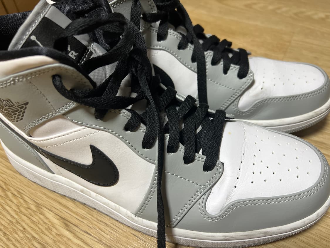 조던1 미드 라이트 스모크 그레이 상품이미지2