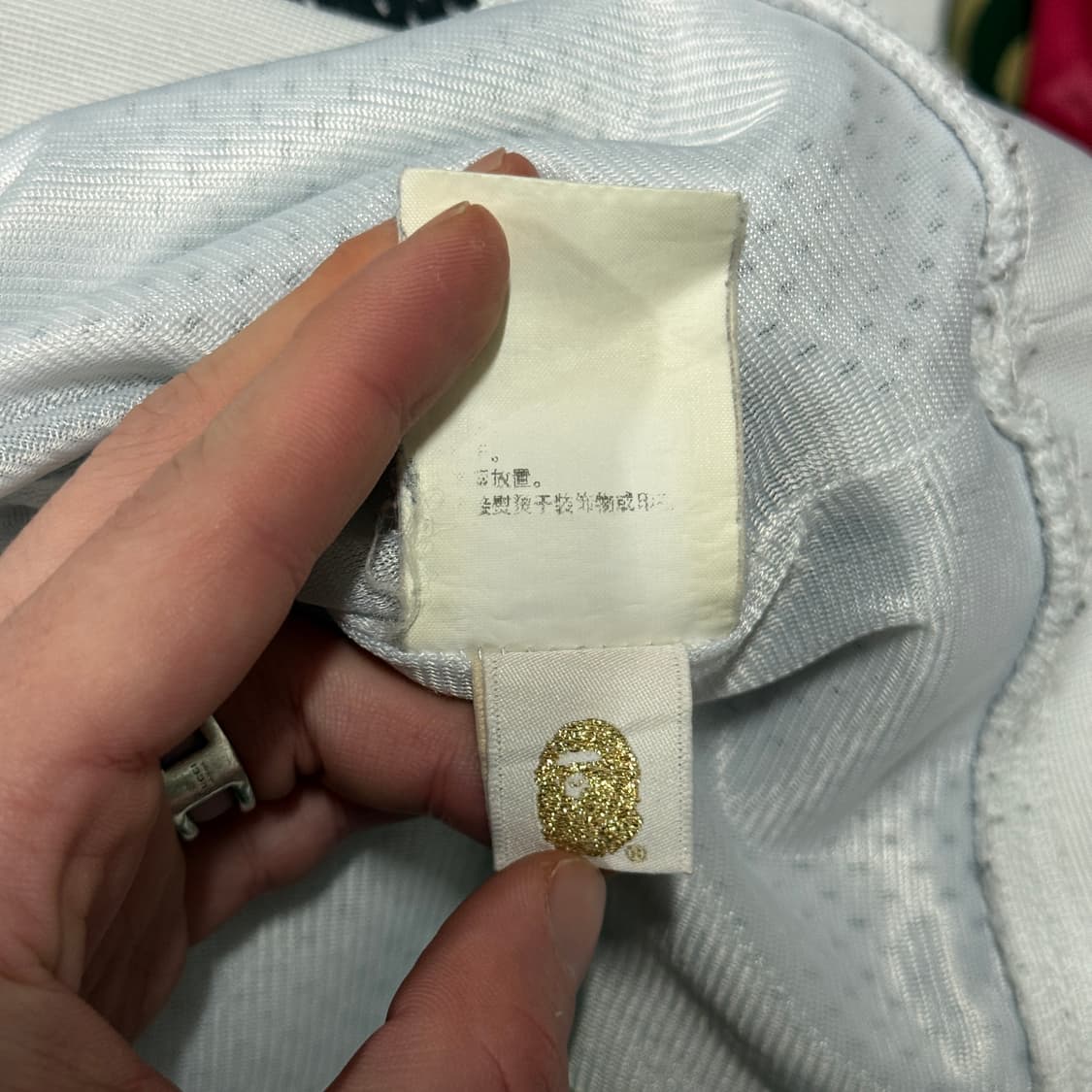 정품 베이프 멀티 프린팅 디테일 매쉬 후디 상품이미지10