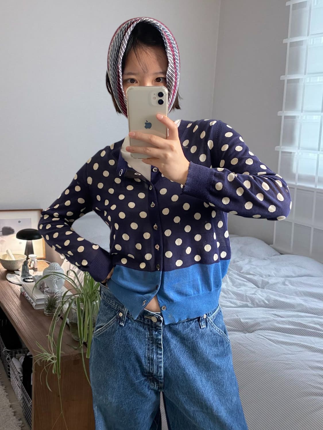 꼼데가르송 도트 가디건 (Woman M) AB0685 상품이미지1
