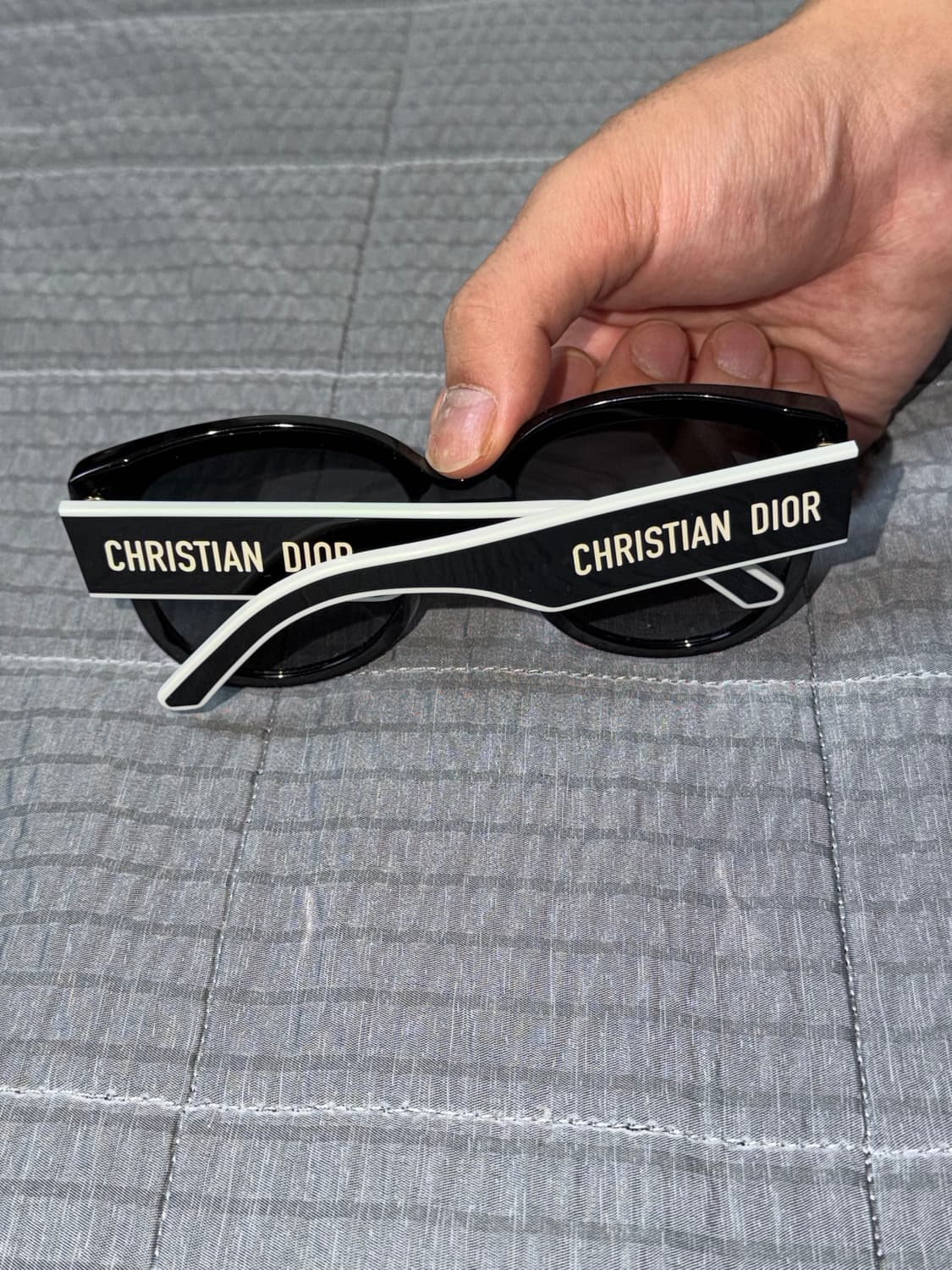 디올 DiorPacific B2F 블랙 선글라스 상품이미지5