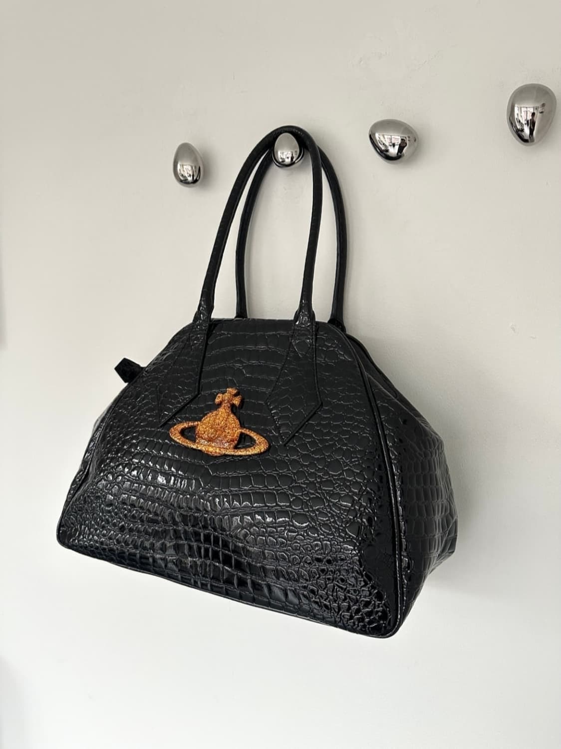 비비안웨스트우드 챈서리 ORB 페이던트 숄더백 상품이미지5