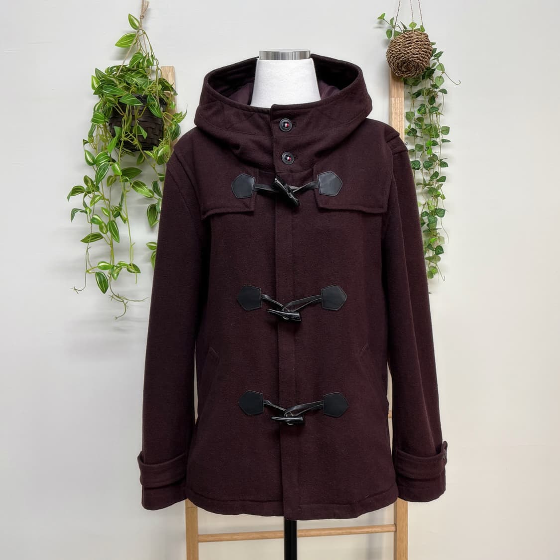 JPN/ 모리걸떡볶이코트 더블코트 브라운떡볶이코트 숏코트 크롭코트 상품이미지2