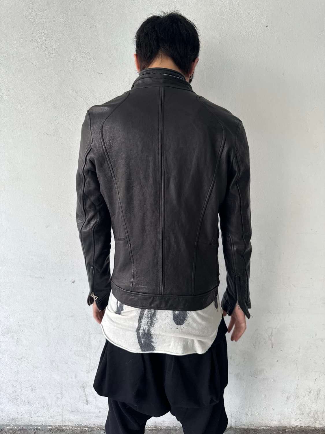 Tempo Homme Lambskin Leather Jacket 상품이미지3