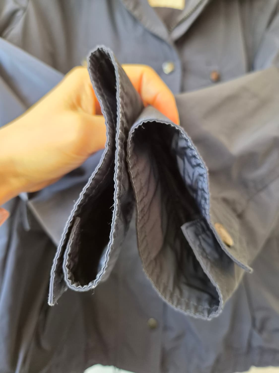 몽클레어 여성 네이비후드바람막이점퍼 2사이즈 상품이미지4