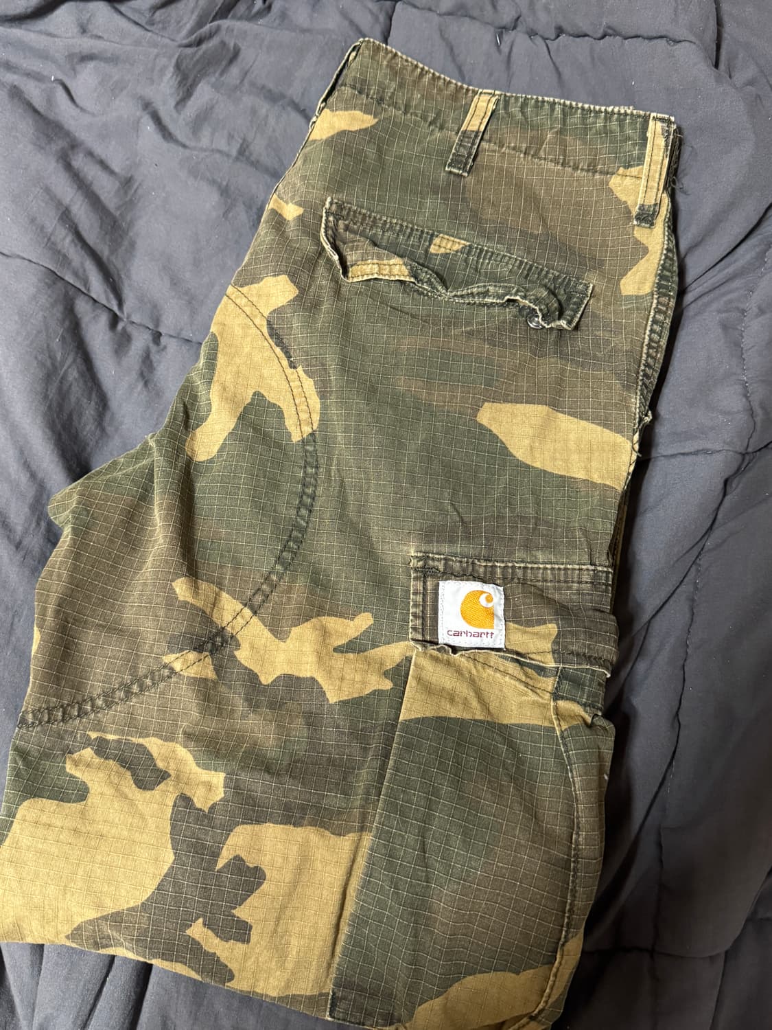 칼하트 wip 카모 카고팬츠/밀리터리팬츠 상품이미지3