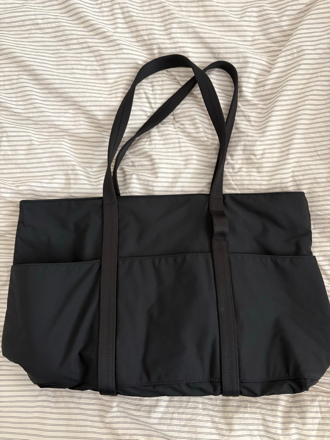 마지언타이틀 카페 토트/블랙 상품이미지4