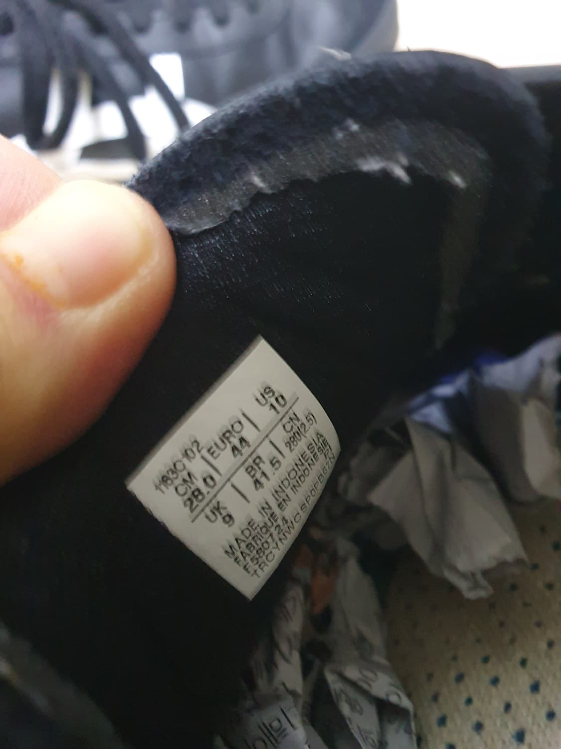 오니츠카타이거 멕시코66 블랙/화이트 280 상품이미지9