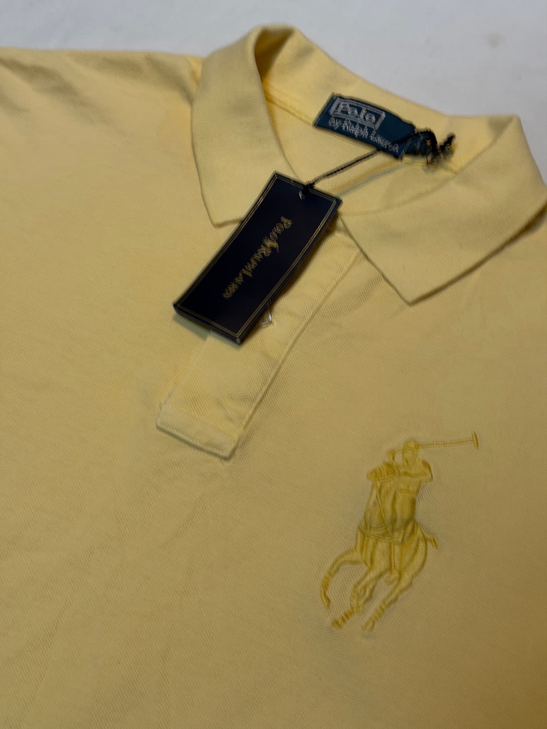 폴로 랄프로렌 빅포니 치프키프 카라티 옐로우 상품이미지2