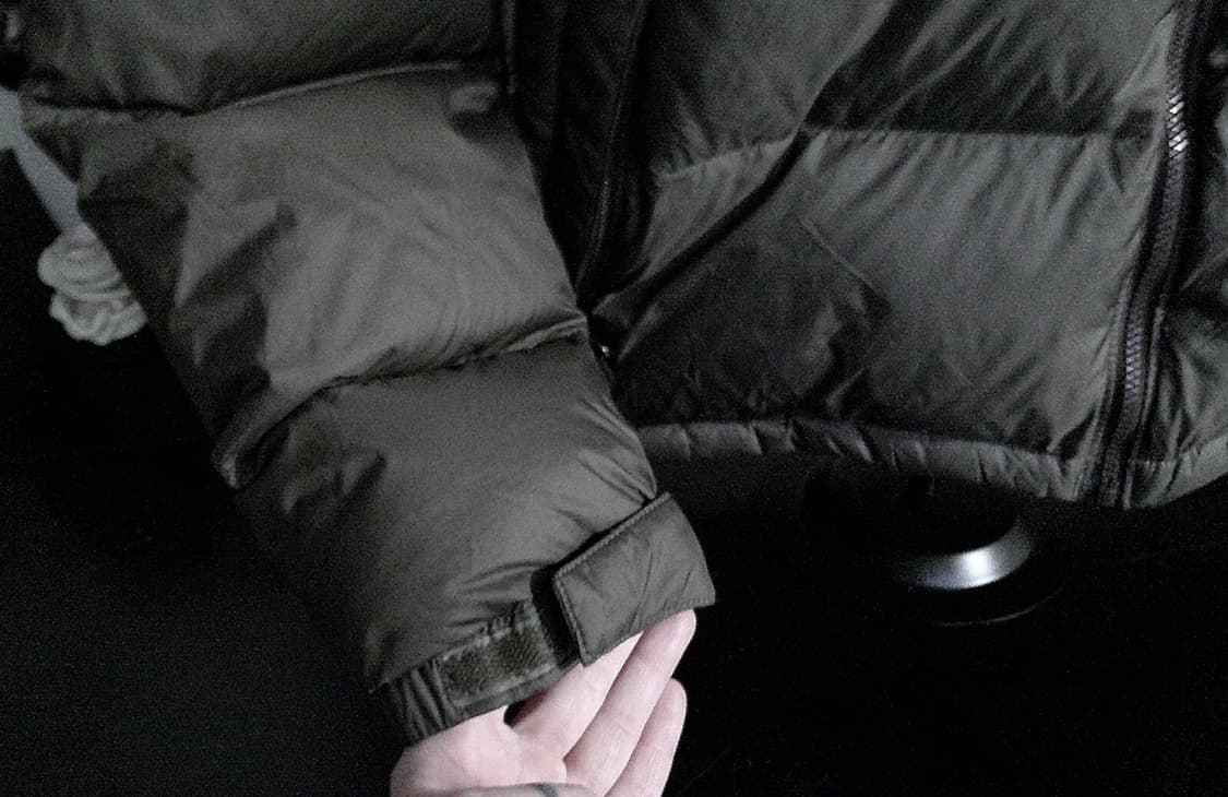 06FW 노스페이스 눕시 700 패딩 카키 상품이미지4