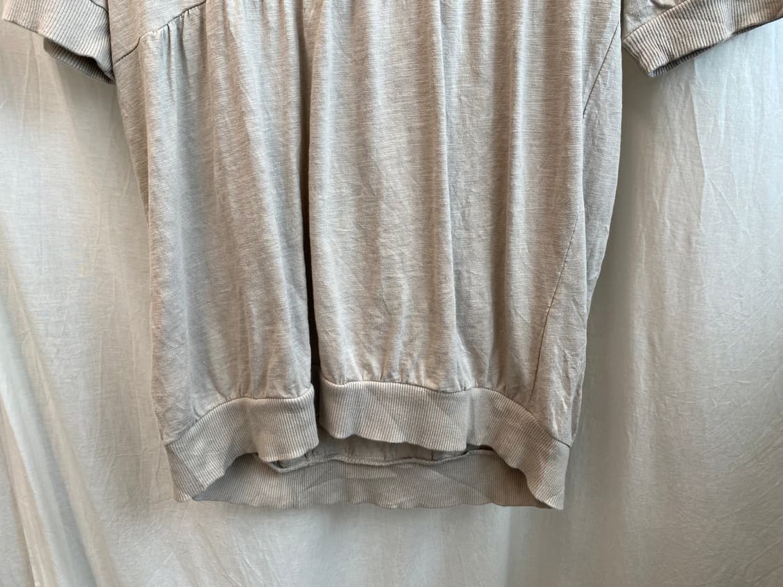 CLEF DE SOL 베이지 반팔탑(L) 상품이미지4