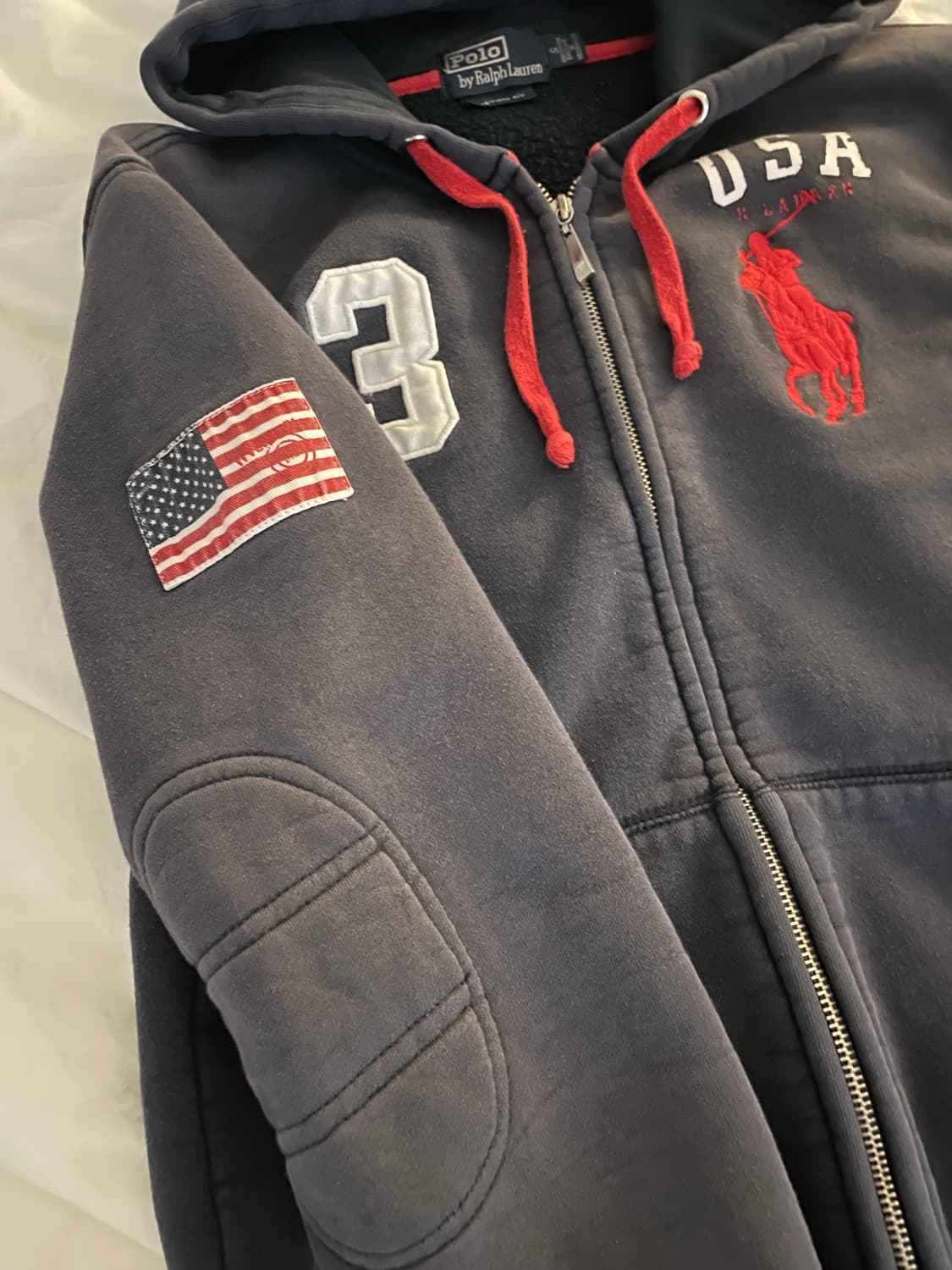 폴로 랄프로렌 성조기 후드집업 #3 상품이미지4