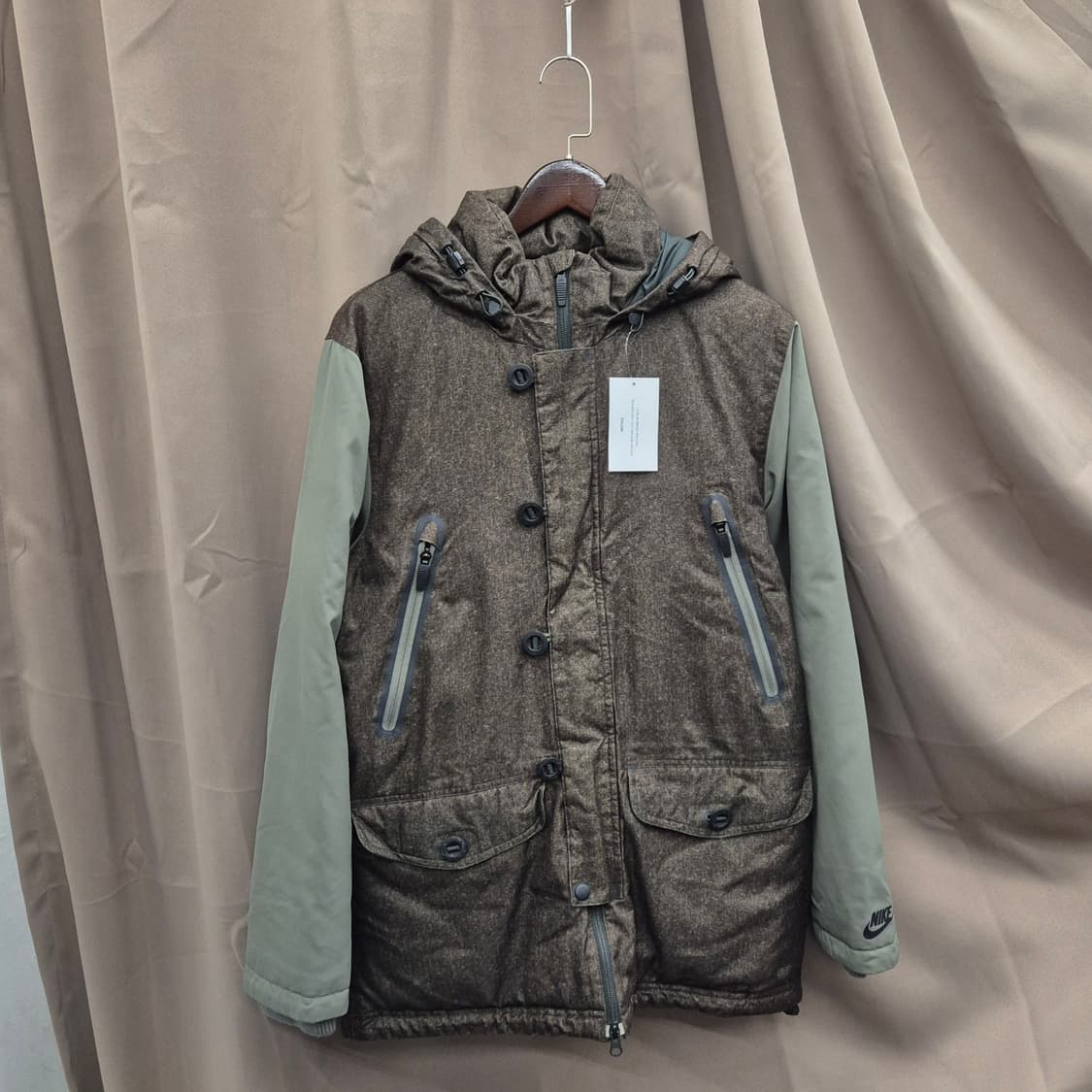 나이키 다운 후드 패딩 자켓 100 상품이미지1