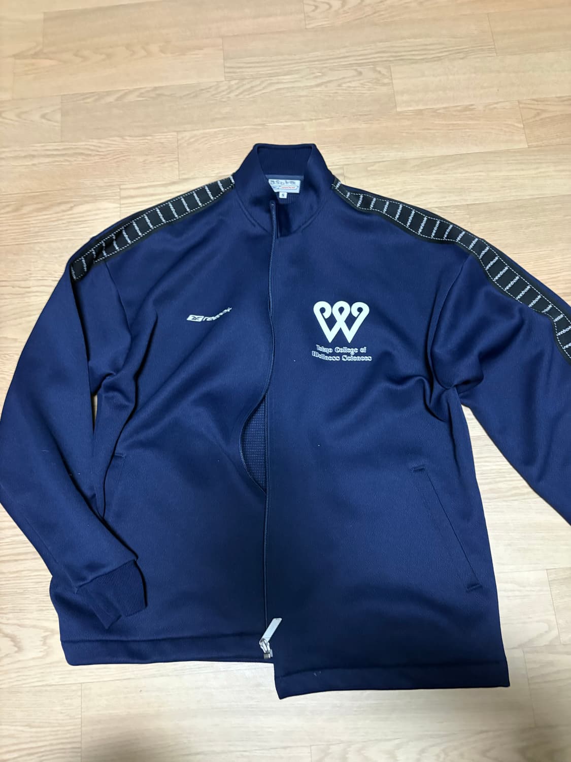 리복 일본 네이비 트랙세트  상품이미지2