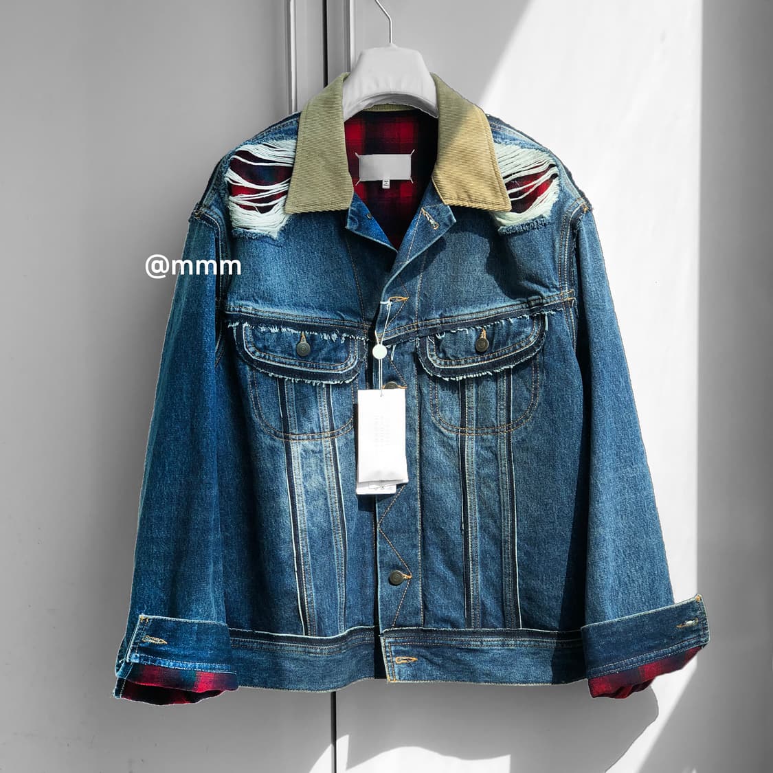마르지엘라/패들턴 데님 자켓 상품이미지6