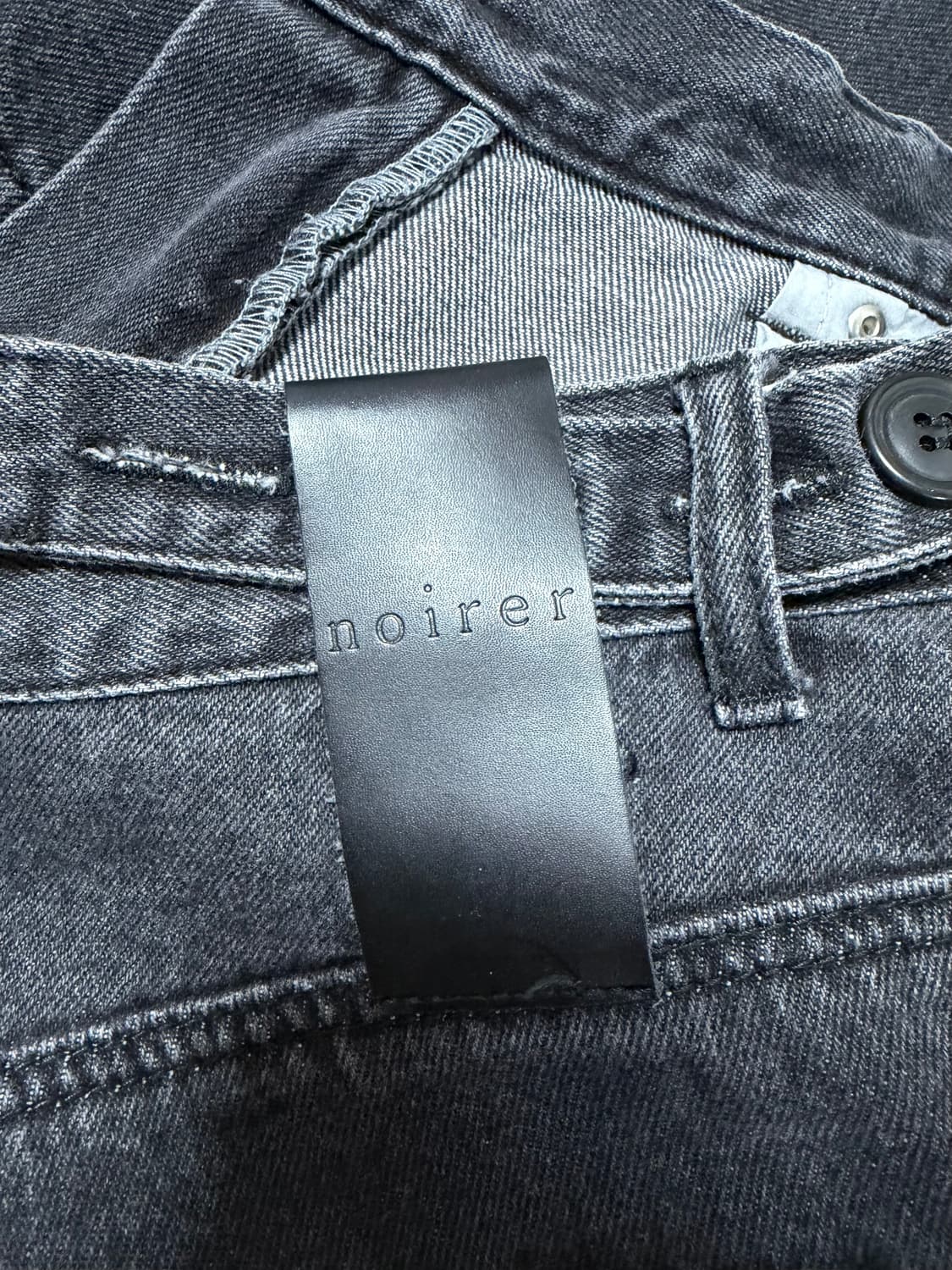 [50] 노이어 유틸리티 카고 와이드 데님 팬츠 상품이미지4