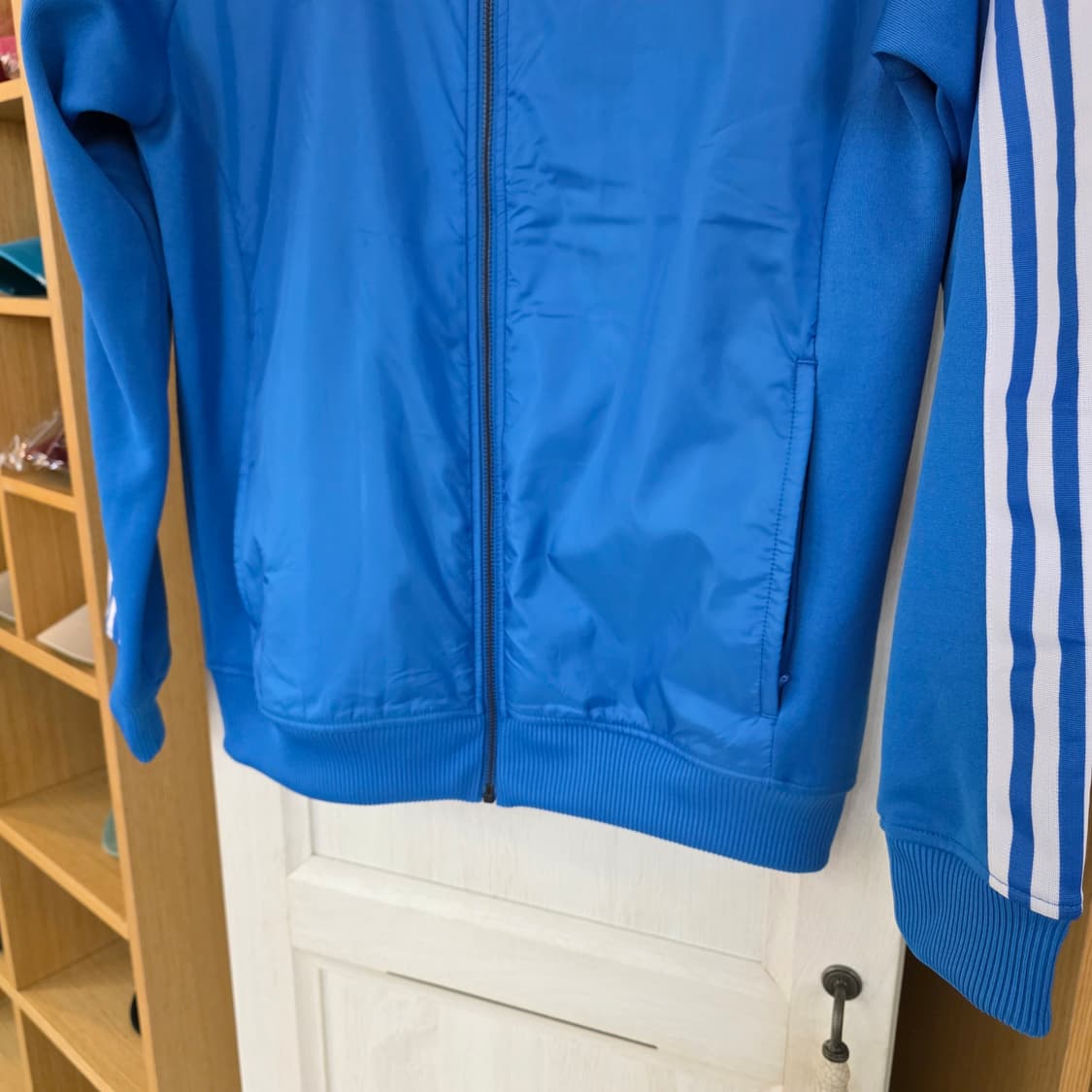아디다스 삼선 트랙탑 블루 (100) 상품이미지4