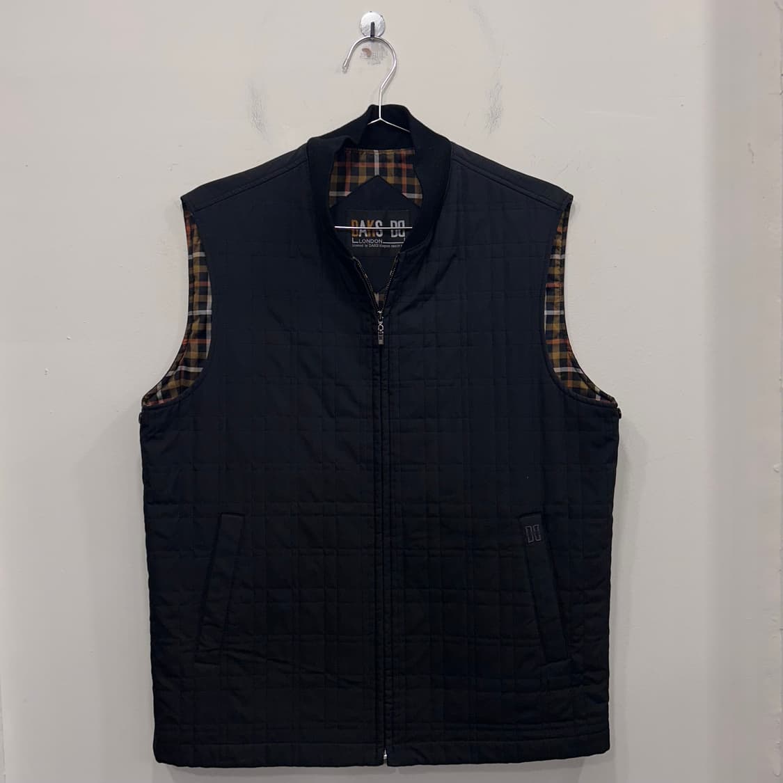 닥스 런던 숄카라 퀼팅 누빔 경량 패딩조끼 상품이미지2