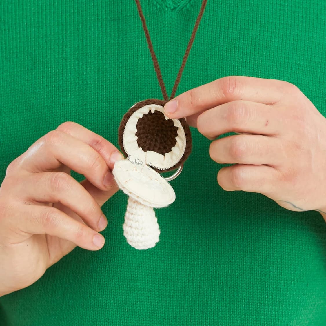 S.K. Manor Hill 머쉬룸 키체인 목걸이 상품이미지3