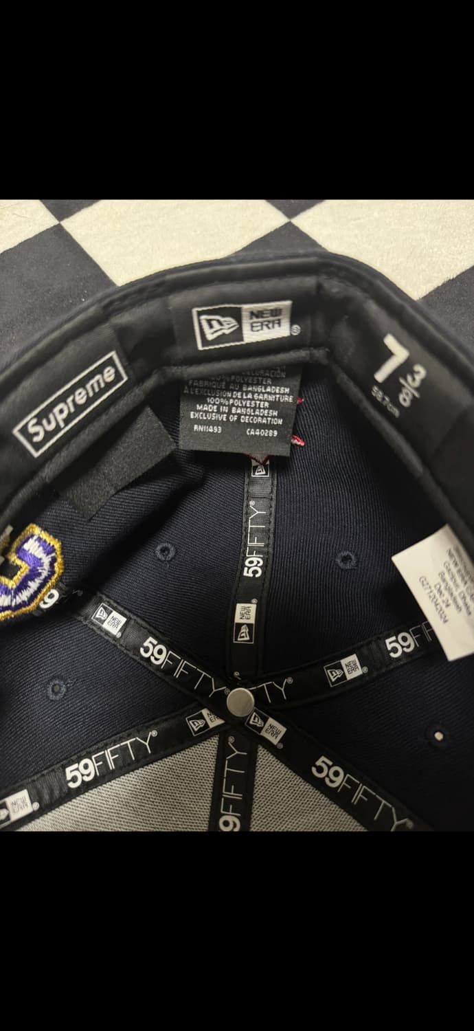 슈프림 멀티 s로고 뉴에라 네이비 상품이미지6
