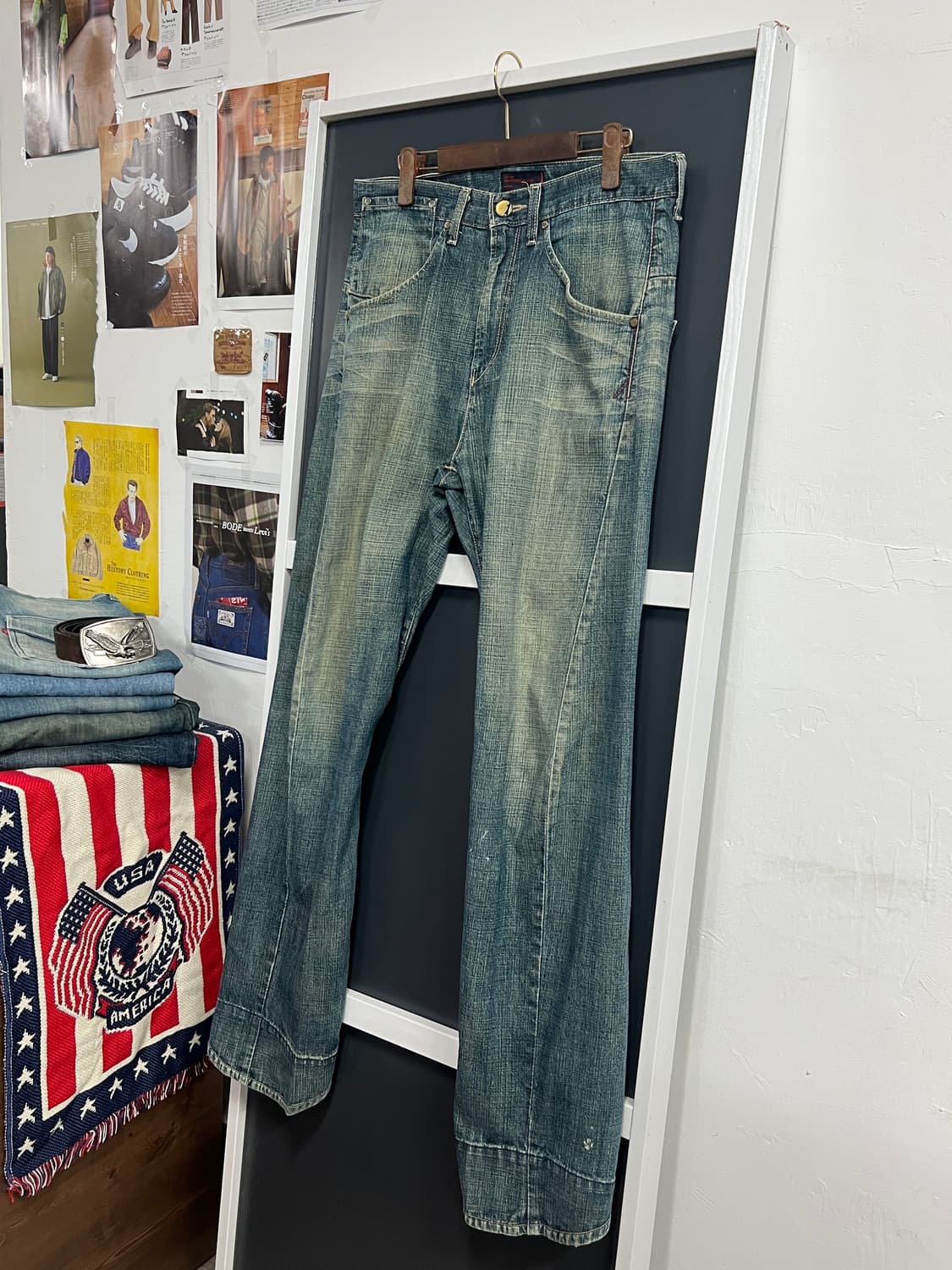 Levis 리바이스 엔지니어드 진스 나팔핏 부츠컷 데님 팬츠 상품이미지10