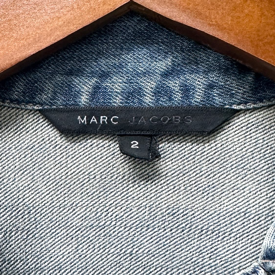 마크 제이콥스 데님 자켓 청자켓 트러커 블루 여성 2 상품이미지5