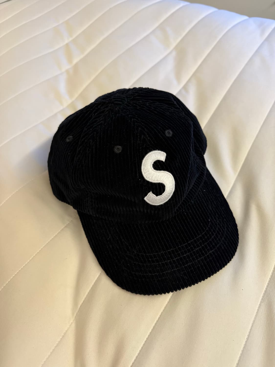 슈프림 에스로고 코듀로이 캡 상품이미지1