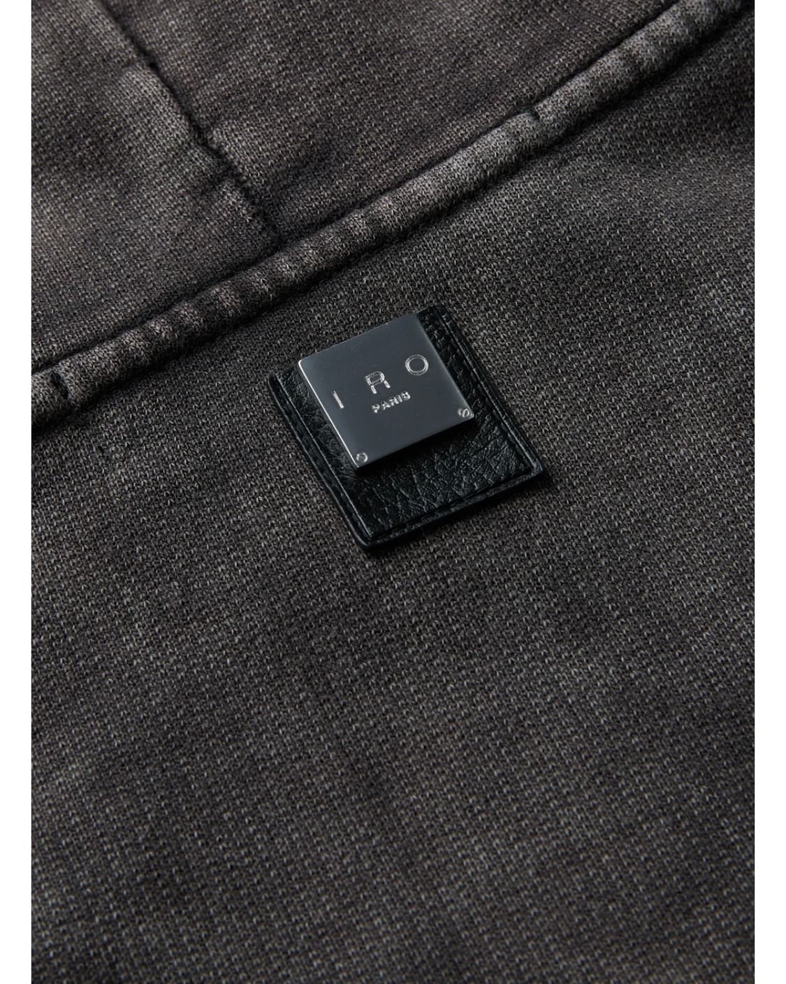 Iro 이로 Nuage 로고 아플리케 다잉 후디 상품이미지3