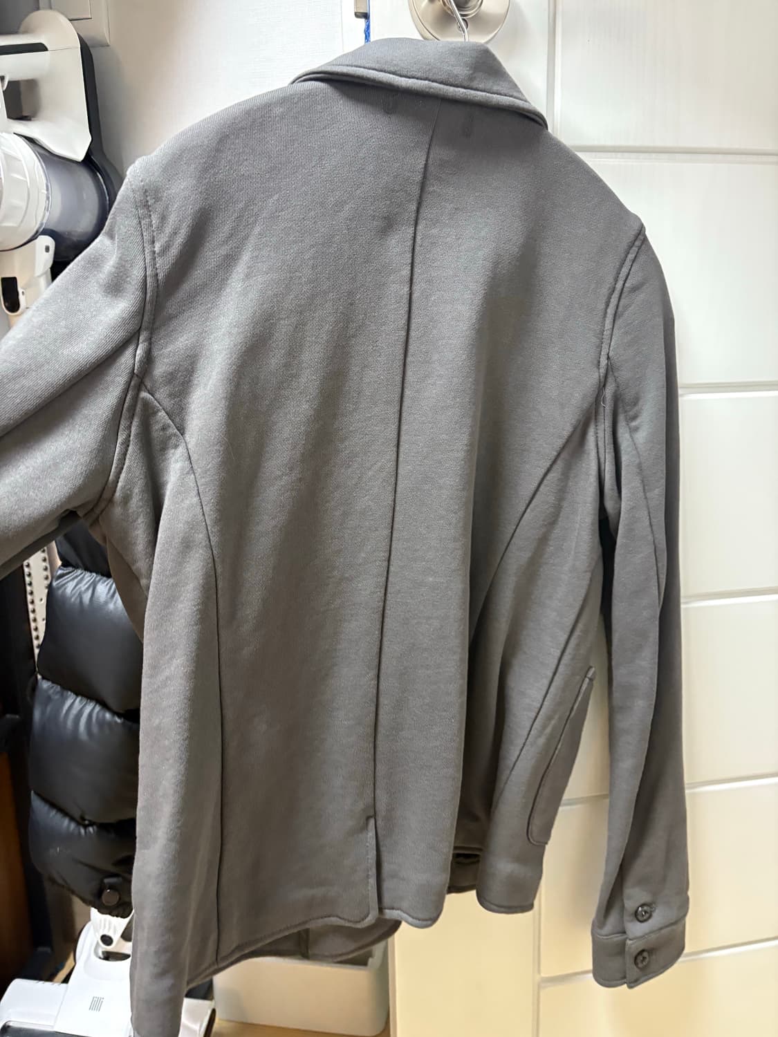 1회착용) 코이세이오 코지 스웻 자켓 차콜 2사이즈 상품이미지5