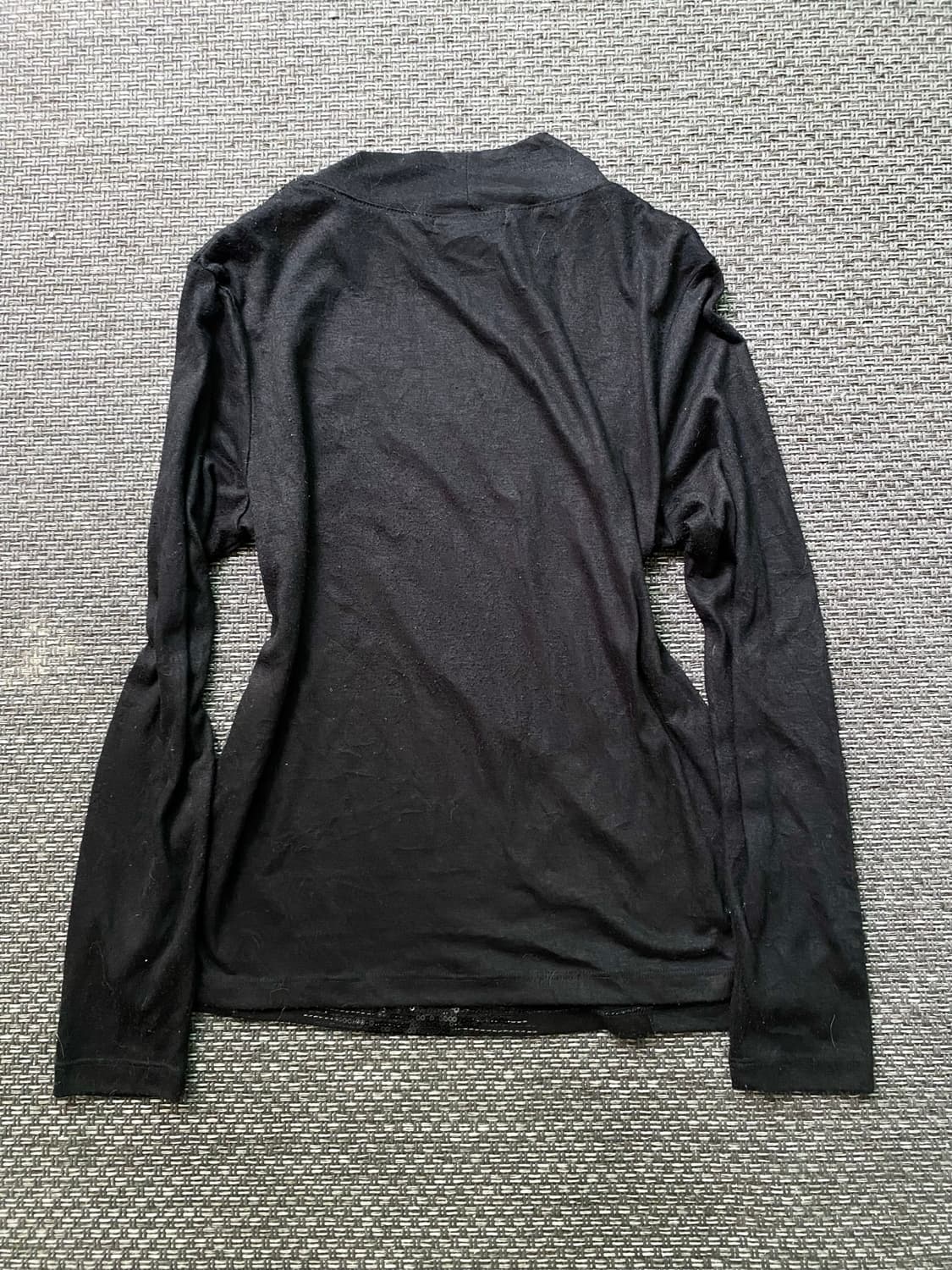  [CherCheur] Y2K Glitter Black Sleeve 상품이미지3
