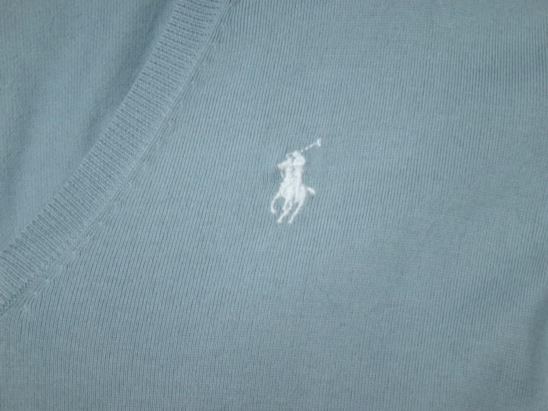 (M) Ralph Lauren 랄프로렌 여성 브이넥 면 니트 상품이미지4