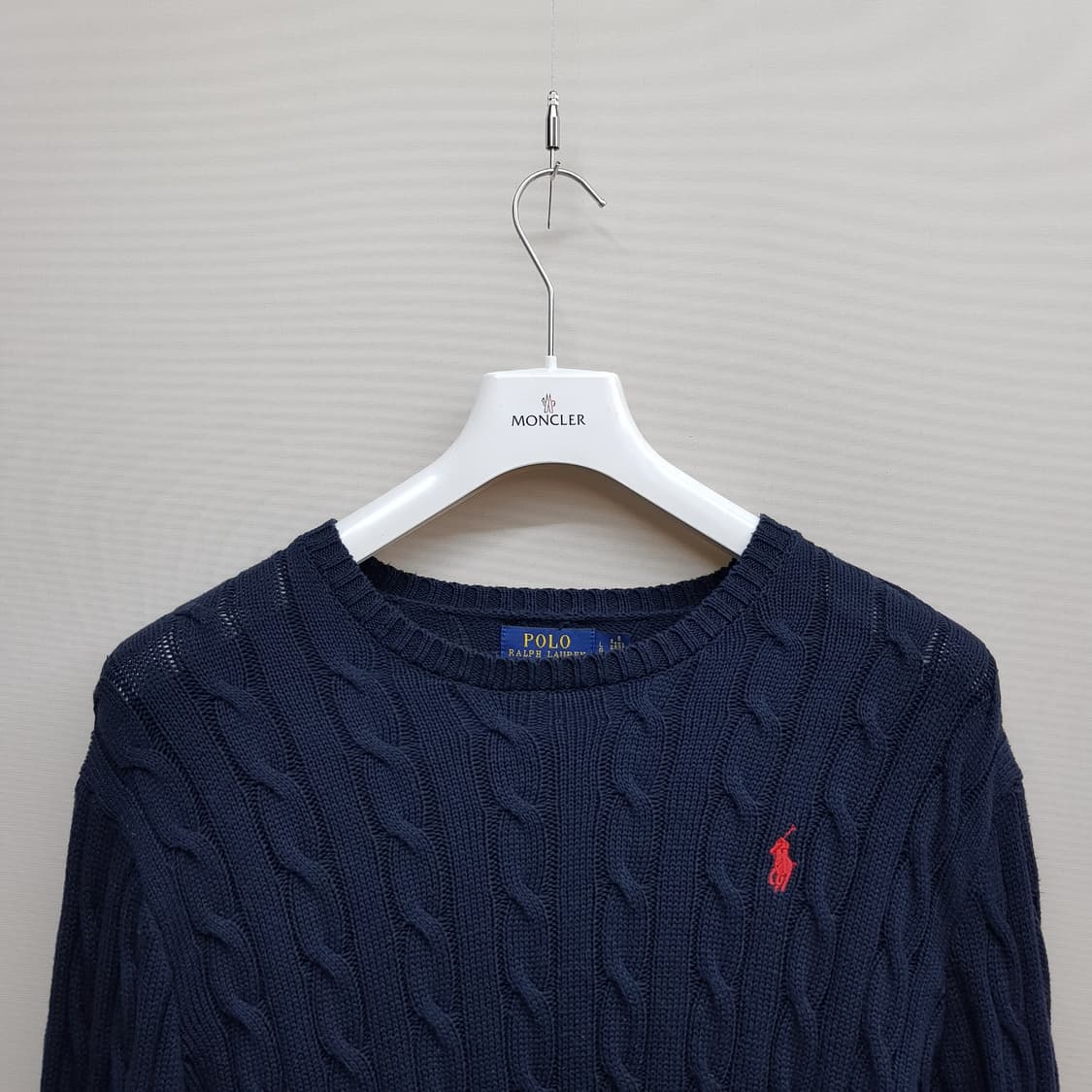 폴로 랄프로렌 케이블 코튼 니트 L사이즈 상품이미지3