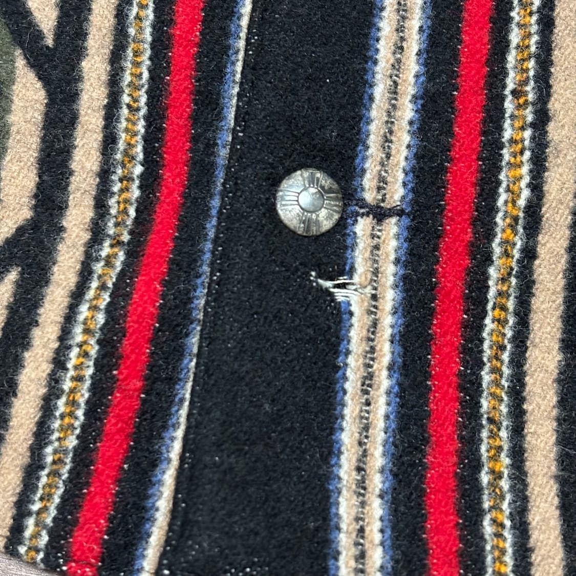 미제 펜들턴 아즈텍 네이티브 치마요 웨스턴 베스트 조끼 l 상품이미지4