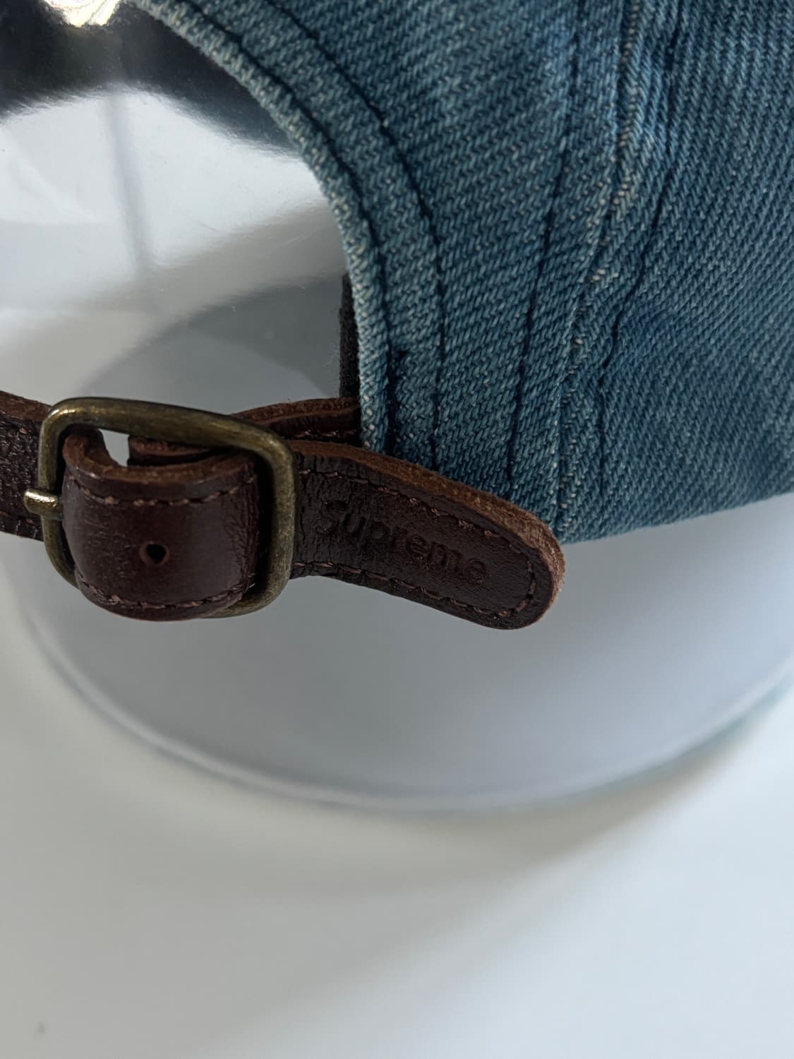 SUPREME 슈프림 워시드 치노 트윌 데님 캠프캡 상품이미지5