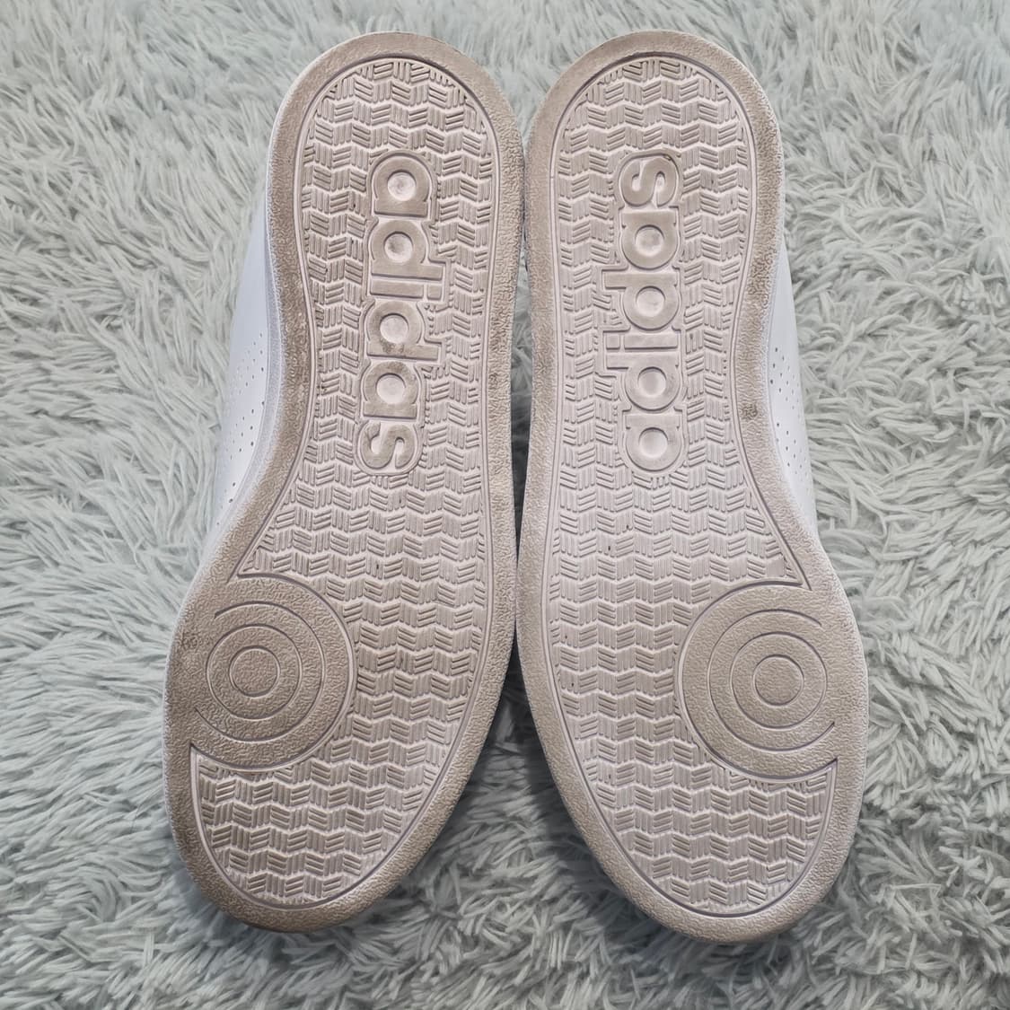 7w-12:아디다스 VS 어드밴티지 클린 벨크로 화이트23cm-상태굿 상품이미지9