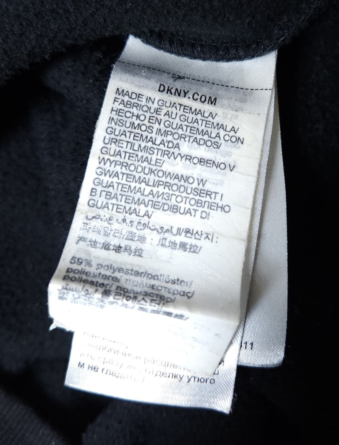 DKNY (도나카란뉴욕) 더블페이스 박스로고 스웨트 셔츠, 기모 맨투맨 상품이미지6