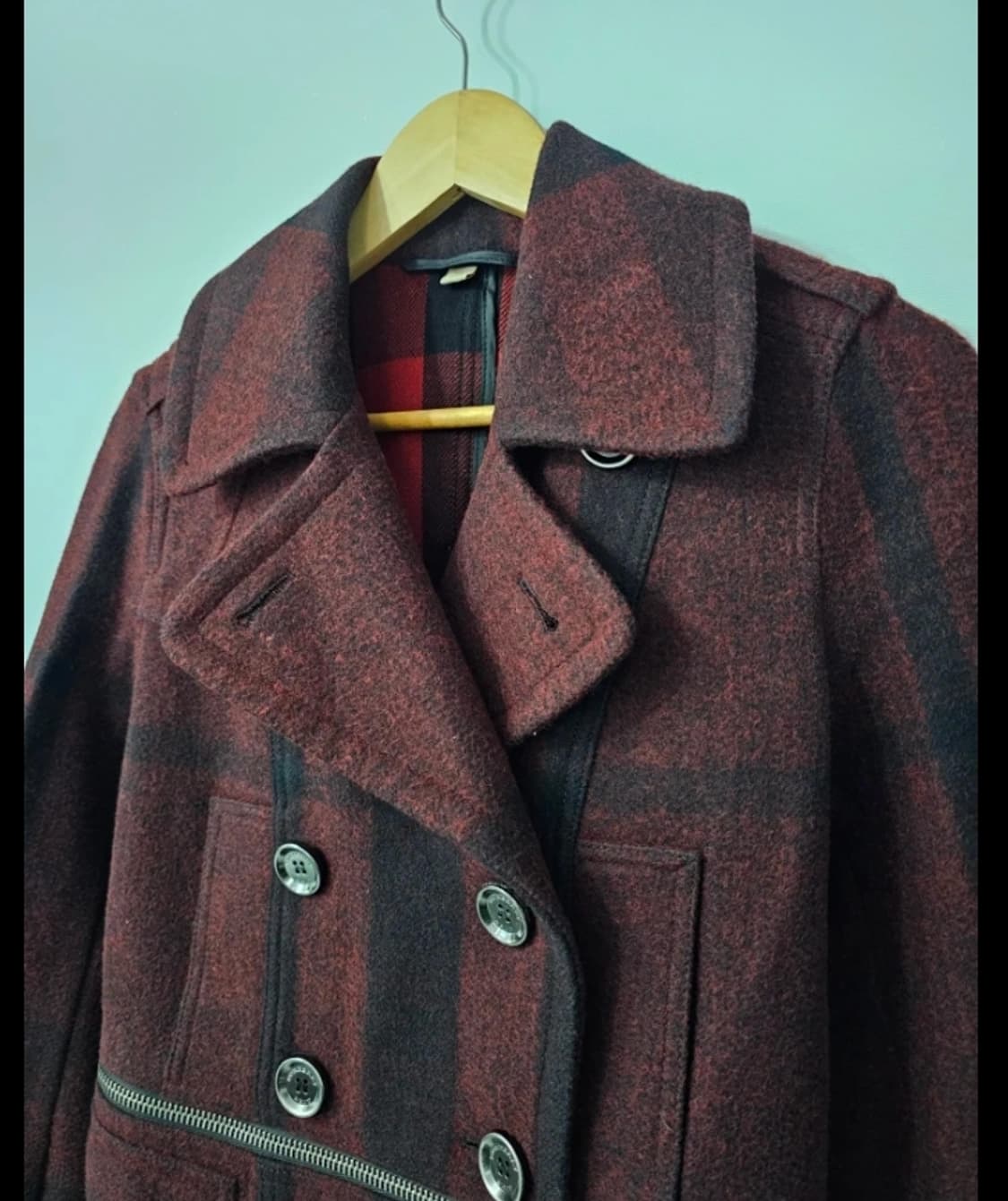 버버리 브릿 모직 자켓 코트 ~55반 상품이미지4