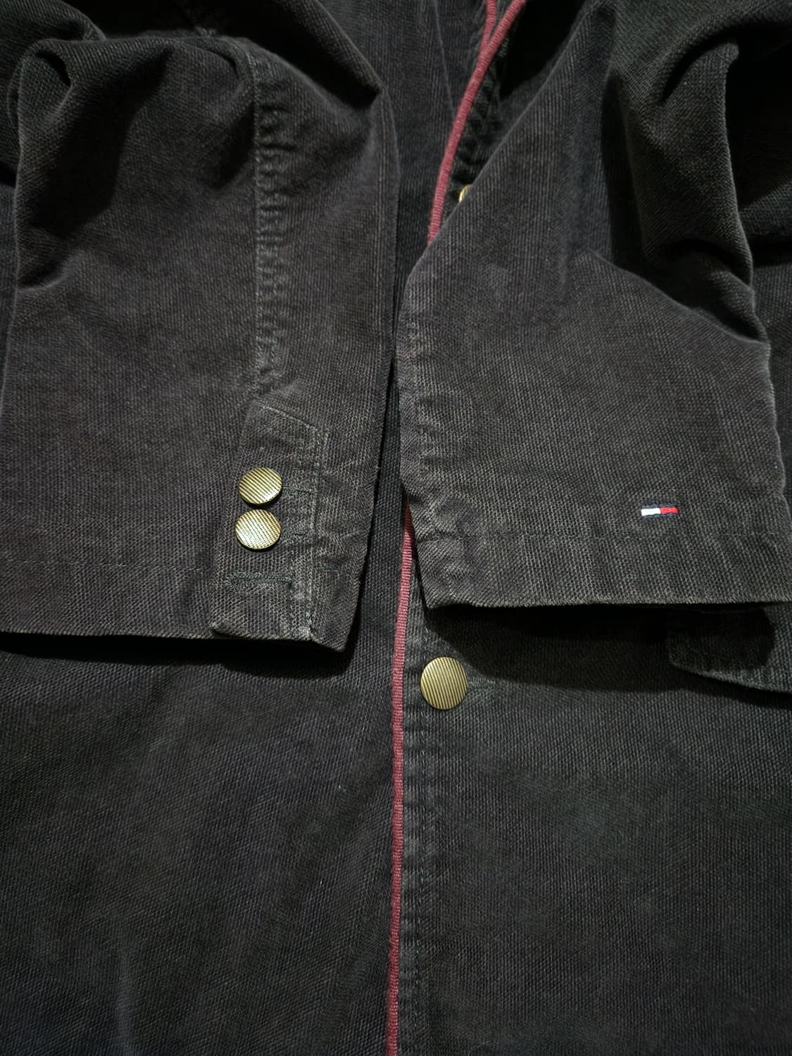 타미힐피거 코듀로이 와펜 자켓XL 상품이미지5