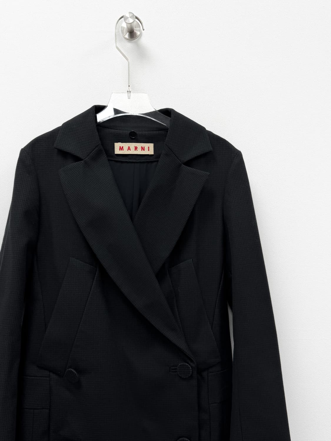 마르니 로우 웨스트 백 플리츠 코트 상품이미지4