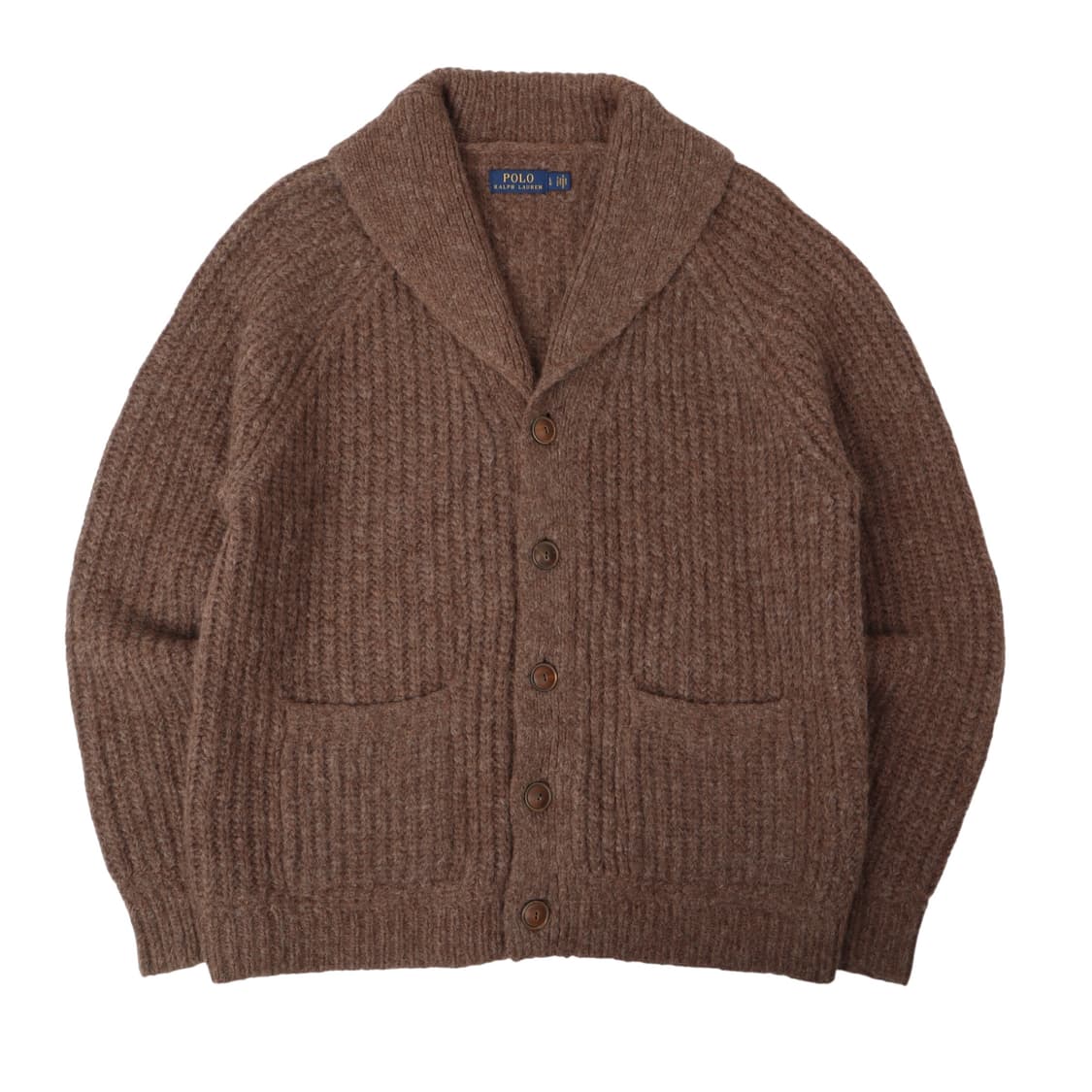 폴로 랄프로렌 알파카 메리노울 숄카라 가디건 상품이미지1