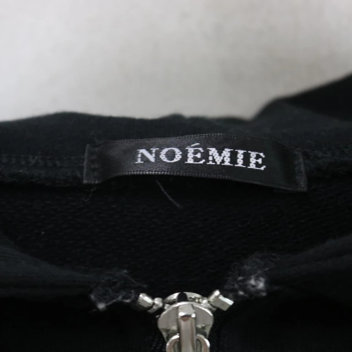 노에미 고스노리 백프린팅 롱 후드티  상품이미지9